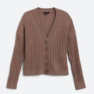 Sanctuary Booker Ribbed Button Front Cardigan